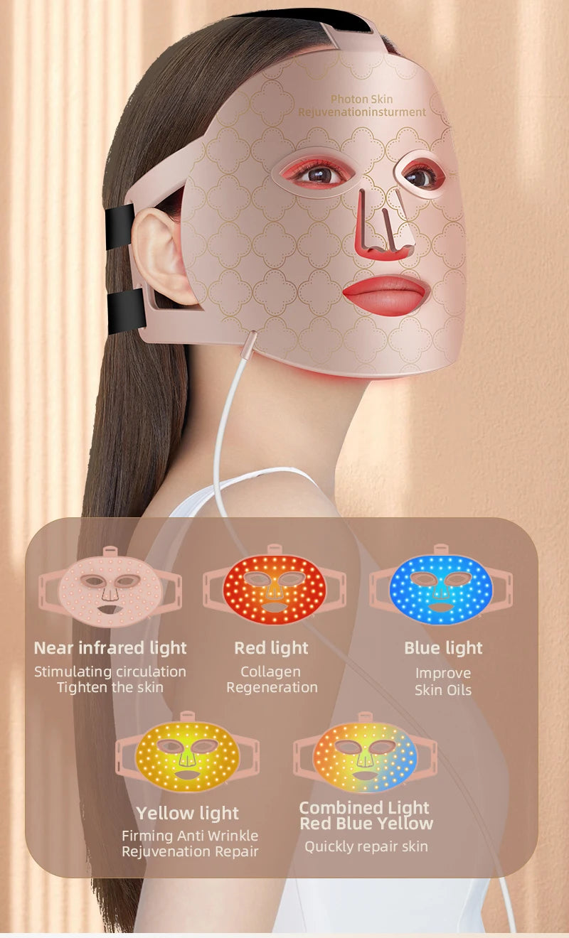 Máscara Young 4EVER Beobr® - Terapia facial 4 em 1